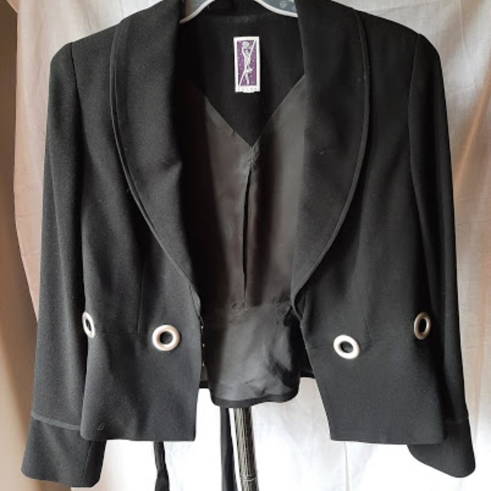 Vintage Zelda Black Blazer/Jacket